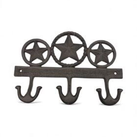 Three Stars Wall Hook – Triple Double Hook