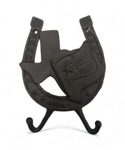 Horseshoe Double Hook – Texas Flag