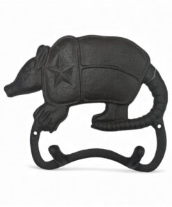 Texas Armadillo Wall Hook – Double Hook