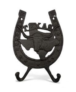 Horseshoe Steer Texas Wall Hook – Double Hook