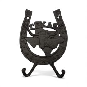 Horseshoe Steer Texas Wall Hook – Double Hook