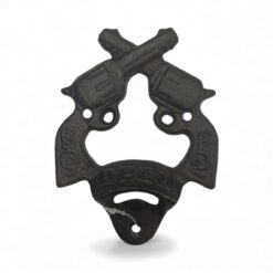 Cast Iron Bottle Opener – Twin Guns