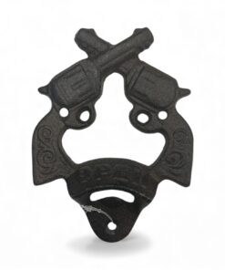 Cast Iron Bottle Opener – Twin Guns