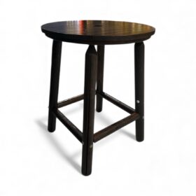 Leigh Country Char-Log Slatted Outdoor Bar Table