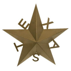Texas Star Outdoor Metal Wall Art