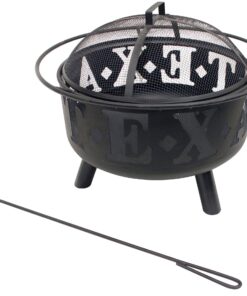 "T-E-X-A-S" Fire Pit