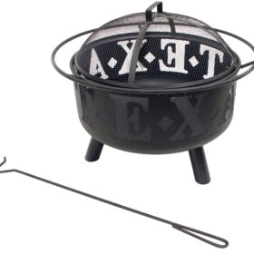 "T-E-X-A-S" Fire Pit
