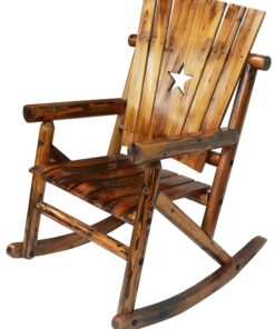 Char-Log Star Back Rocker