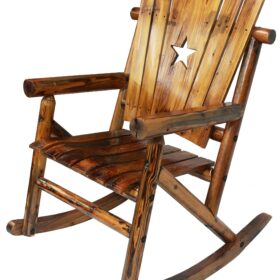 Char-Log Star Back Rocker