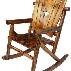Char-Log Star Back Rocker