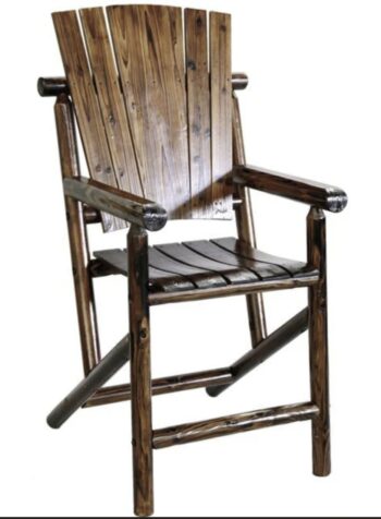 Char-log Bar Arm Chair